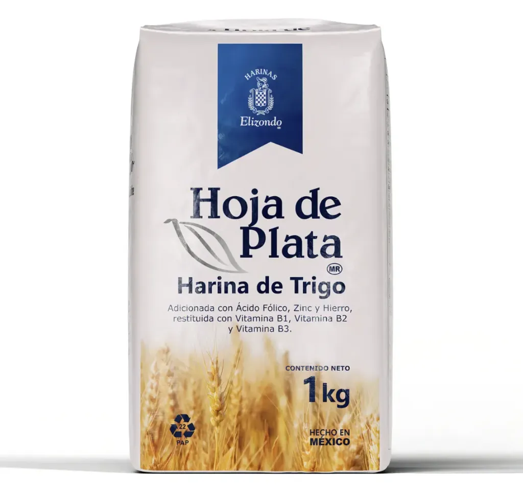 Harina de trigo hoja de plata por kilo